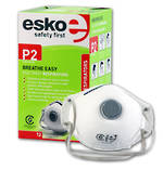 Esko Dust Mask PC321e P2 Exhalation Valved Box of 12