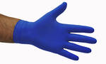 Glove Disposable Latex Blue S-XL
